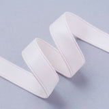 1 Roll Double Face Matte Satin Ribbon, Polyester Satin Ribbon, Snow, (1/4 inch)6mm, 100yards/roll(91.44m/roll)