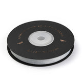 2 Roll Double Face Matte Satin Ribbon, Polyester Satin Ribbon, Light Grey, 3/8 inch(10mm), 10 yards/roll(91.44m/roll)