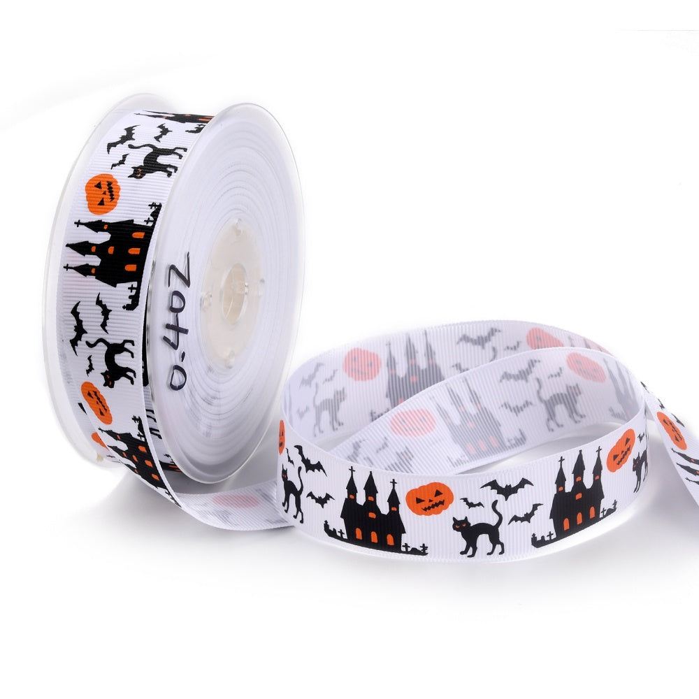 White Grosgrain Ribbon 1 Inch 