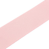 1 Roll Breast Cancer Pink Awareness Ribbon Making Materials Grosgrain Ribbon, Pink, 1-1/2 inch(38mm), 100yards/roll(91.44m/roll)