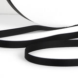 1 Roll Polyester Grosgrain Ribbon, Black, 3/8 inch(9.5mm), about 100yards/roll(91.44m/roll)