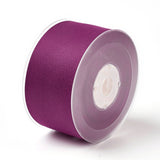 1 Roll Rayon and Cotton Ribbon, Twill Tape Ribbon, Herringbone Ribbon, Purple, 2 inch(50mm), about 50yards/roll(45.72m/roll)