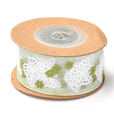 1 Roll Organza Ribbon, Camel, 1/4 inch(6mm), 500yards/Roll(457.2m/Roll)