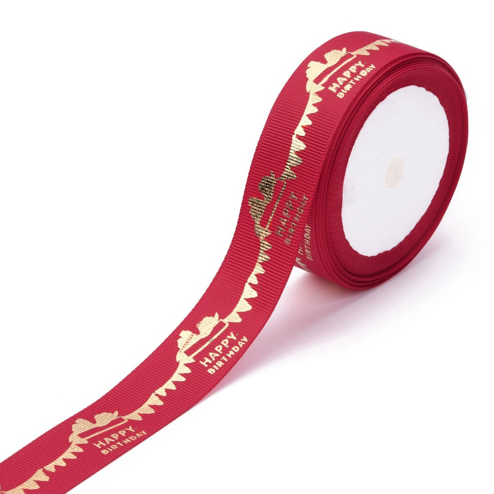 Grosgrain Ribbon 1 1/2 - 10 Yards - Red