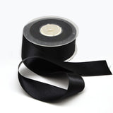 1 Roll Grosgrain Ribbon for Wedding Festival Decoration, Black, 5/8 inch(16mm), about 100yards/roll(91.44m/roll)