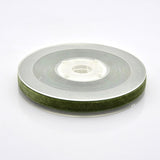 1 Roll 5/8 inch Single Face Velvet Ribbon, Dark Green, 5/8 inch(15.9mm), about 25yards/roll(22.86m/roll)