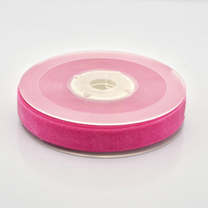1-1/2 inch Single Face Velvet Ribbon, Pearl Pink, 1-1/2 inch(38.1mm), about  25yards/roll(22.86m/roll)