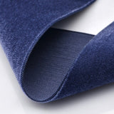 1 Roll 3/4 inch Single Face Velvet Ribbon, Gray, 3/4 inch(19.1mm), about 25yards/roll(22.86m/roll)