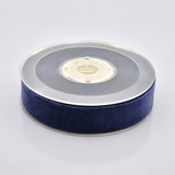 1 Roll 3/4 inch Single Face Velvet Ribbon, Gray, 3/4 inch(19.1mm), about 25yards/roll(22.86m/roll)