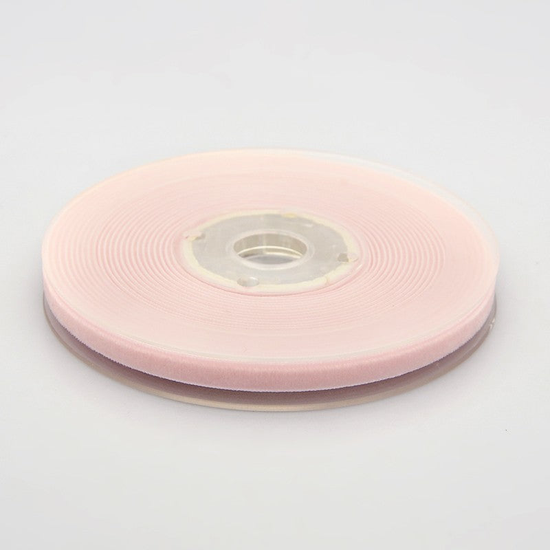 Double Face Solid Satin Ribbon Roll, Light Gift Wrap Ribbon Dark Pink  50Yard