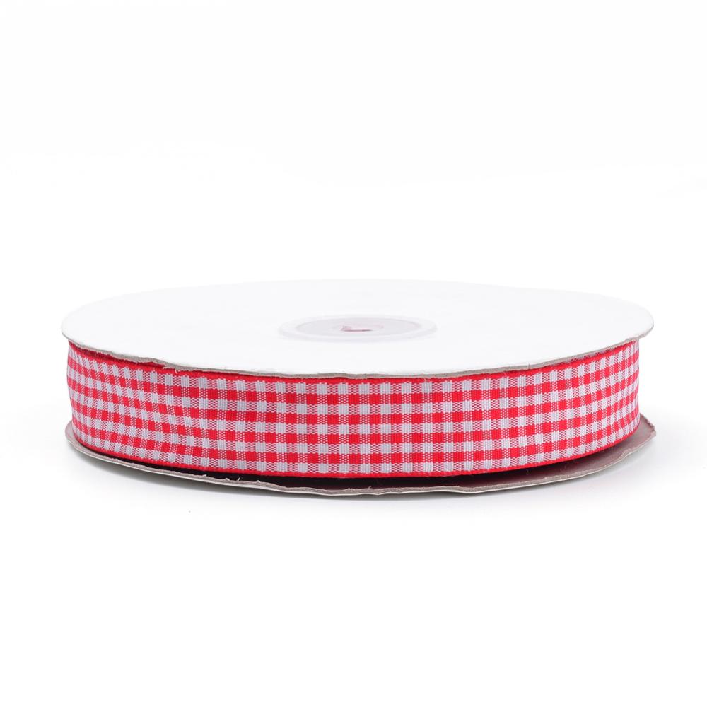 Burgundy Double Faced Poly Satin Ribbon, in 1/2 inch (12 mm) width
