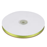 5 Roll Heart Pattern Single Face Satin Ribbon, Polyester Ribbon, White, 7/8 inch(22mm), about 20yards/roll(18.288m/roll)