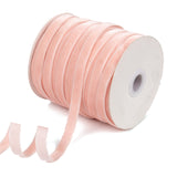 Single Face Velvet Ribbon, Lavender Blush, 3/8 inch(9.5~10mm), about 50yards/roll(45.72m/roll)