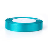 1 Group Single Face Satin Ribbon, Polyester Ribbon, Medium Slate Blue, 1 inch(25mm) wide, 25yards/roll(22.86m/roll), 5rolls/group, 125yards/group(114.3m/group)