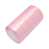 1 Group Single Face Satin Ribbon, Polyester Ribbon, Breast Cancer Pink Awareness Ribbon Making Materials, Valentines Day Gifts, Boxes Packages, Olive, 3/4 inch(20mm), about 25yards/roll(22.86m/roll), 250yards/group(228.6m/group), 10rolls/group