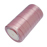 1 Group Single Face Satin Ribbon, Polyester Ribbon, Purple, 3/4 inch(20mm), about 25yards/roll(22.86m/roll), 250yards/group(228.6m/group), 10rolls/group