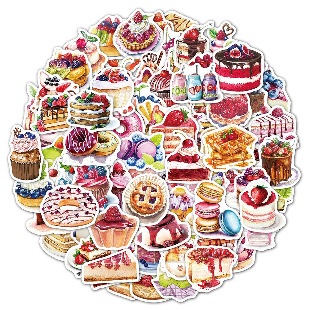 Food Stickers Scrapbooking, Food Stickers Notebook