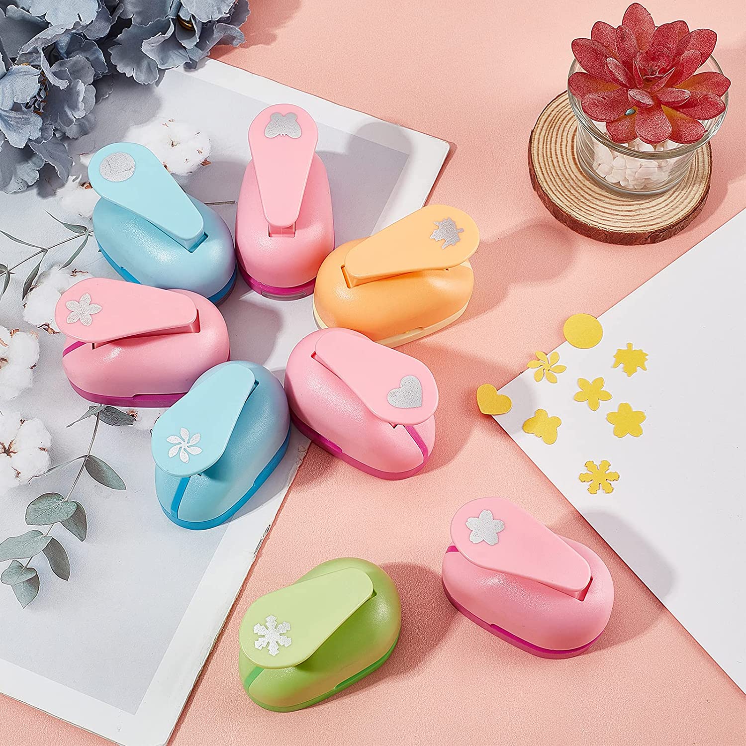 3/8 inch little girl shape craft punch DIY hole puncher scrapbook paper  cutter scrapbooking kids design punches Embossing device