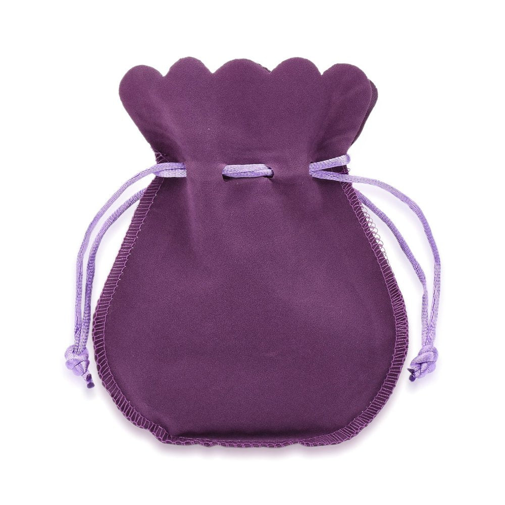 Craspire 100 pc Velvet Cloth Drawstring Bags, Jewelry Bags