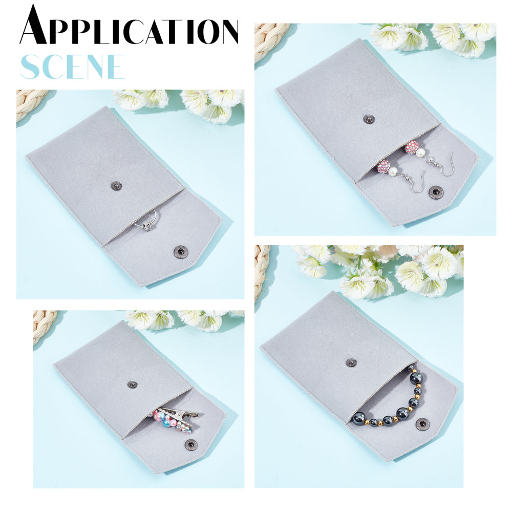 Shop CRASPIRE Velvet Jewelry Bags 10pcs Drawstring Jewelry Pouch
