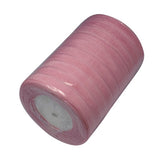 1 Roll Organza Ribbon, Galloon, Dark Red, 1/8 inch(3mm), 1000yards/roll(914.4m/roll)