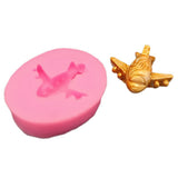 Food Grade Silicone Molds, Fondant Molds, For DIY Cake Decoration, Chocolate, Candy Mold, Airplane, Pink, 45.5x38.5x13mm