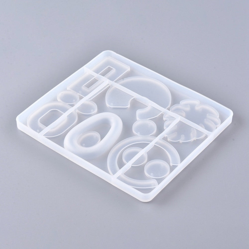 CRASPIRE Letter DIY Silicone Molds, For UV Resin, Epoxy Resin Jewelry  Making, Letter.K, 52x63x8mm, Inner Diameter: 37x49mm