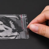 100 pc Cellophane Favor Gift Mini Bags, Clear, 9x5cm, Unilateral thickness: 0.0125mm, Inner measure: 7x5cm