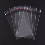 200 pc Cellophane Bags, Clear, 14x8cm, Unilateral Thickness: 0.0125mm, Inner Measure: 11.5x8cm