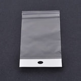 1 Bag Rectangle OPP Clear Plastic Bags, Clear, 17x12cm, about 100pcs/bag