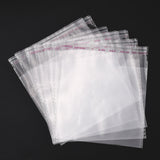 100 pc OPP Cellophane Bags, Rectangle, Clear, 14x12cm, Unilateral Thickness: 0.035mm, Inner Measure: 10.5x12cm