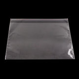 50 pc OPP Cellophane Bags, Rectangle, Clear, 20x24cm, Unilateral thickness: 0.035mm, Inner measure: 16x23cm