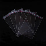 100 pc Cellophane Bags, 15.5x9cm, Unilateral thickness: 0.035mm, Inner measure: 13x9cm