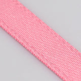 1 Group Single Face Satin Ribbon, Polyester Ribbon, Hot Pink, 1 inch(25mm) wide, 25yards/roll(22.86m/roll), 5rolls/group, 125yards/group(114.3m/group)