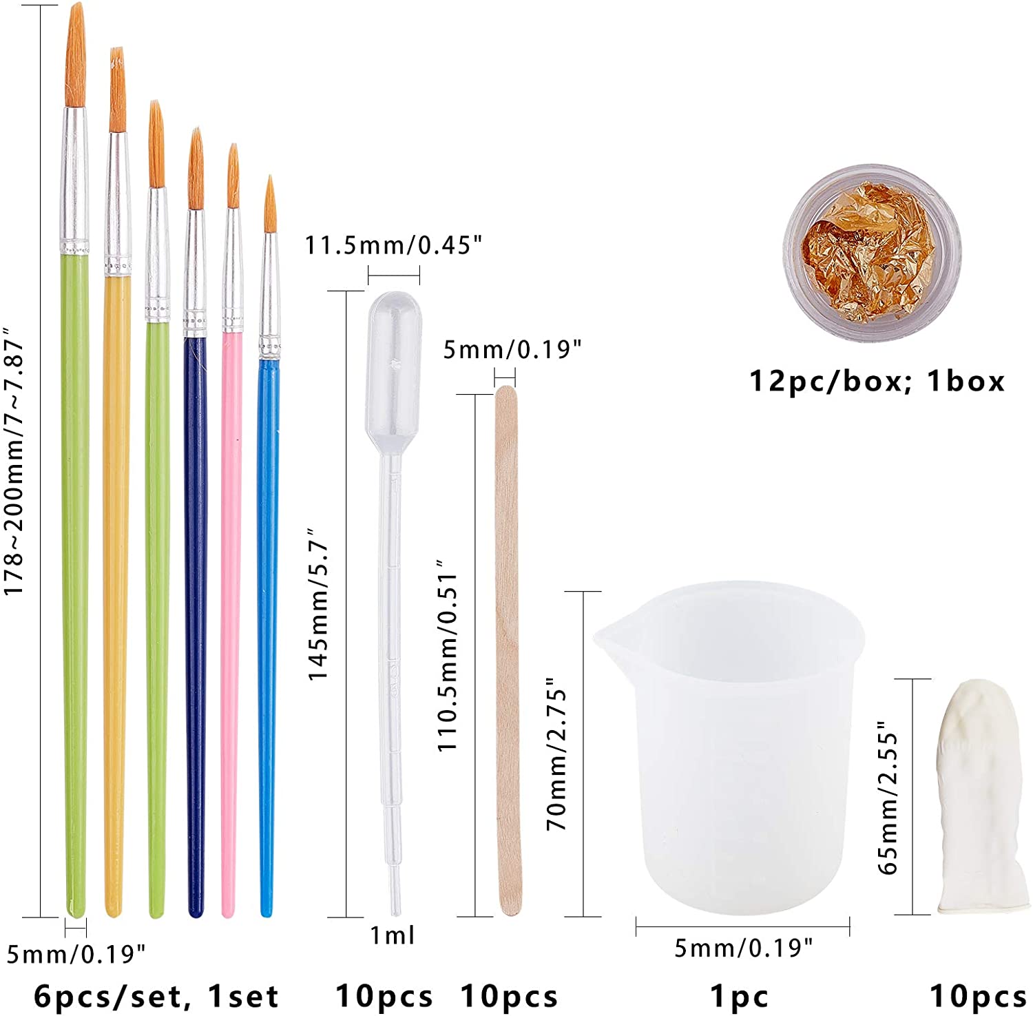 Mixing Cup with Mix Sticks